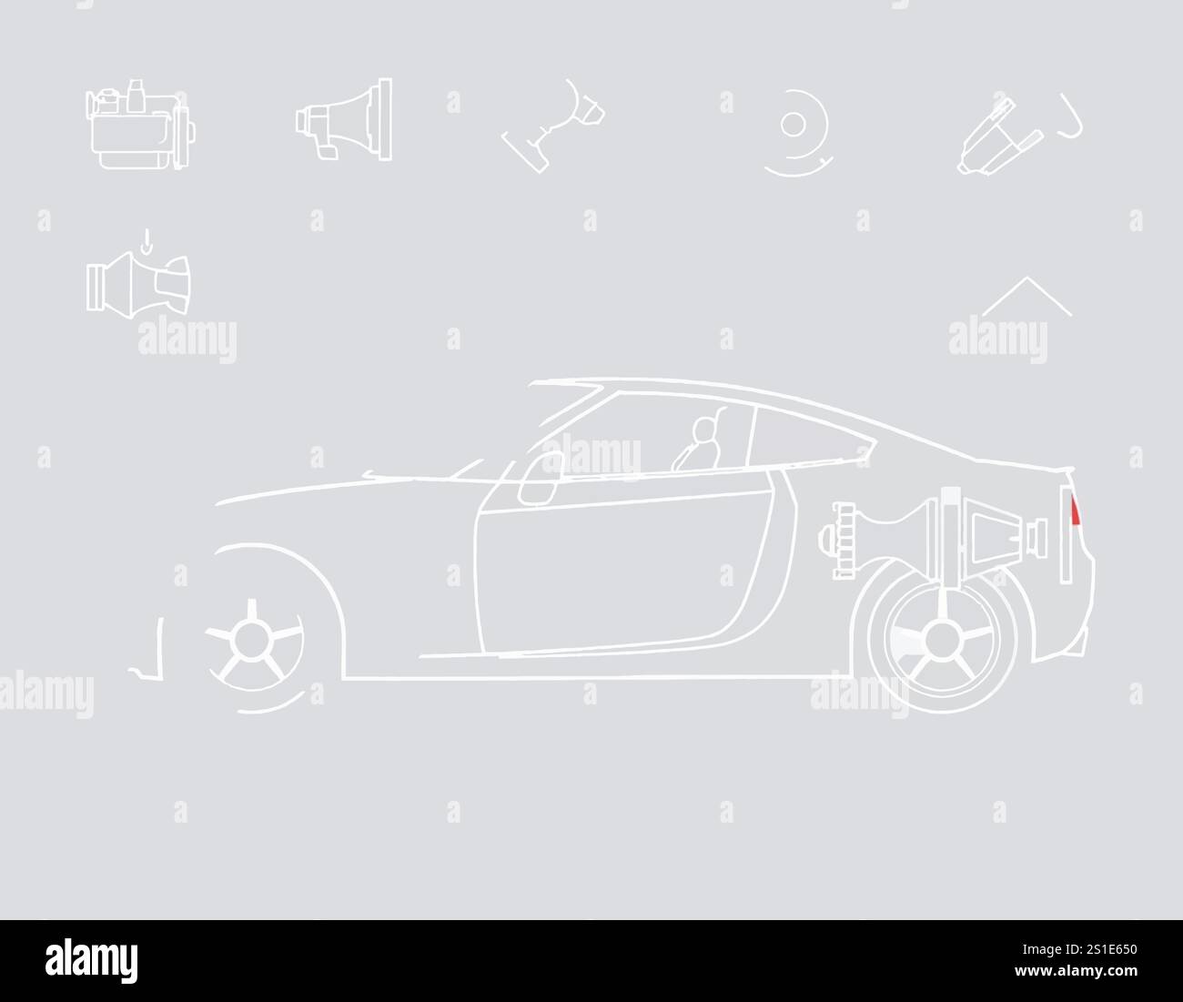 Linear transport and travel icons Stock Vector Image & Art - Alamy
