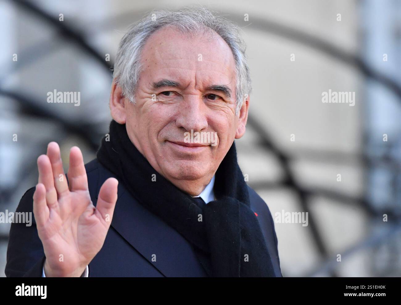 France, Paris, 20250103. Francois Bayrou Premier ministre lors du premier conseil des