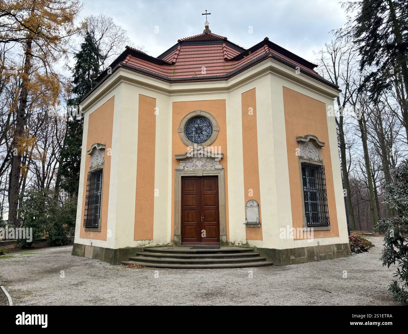 Książ Castle in Poland. Historic Polish medieval building and ground. - Smartphone Captured Stock Image