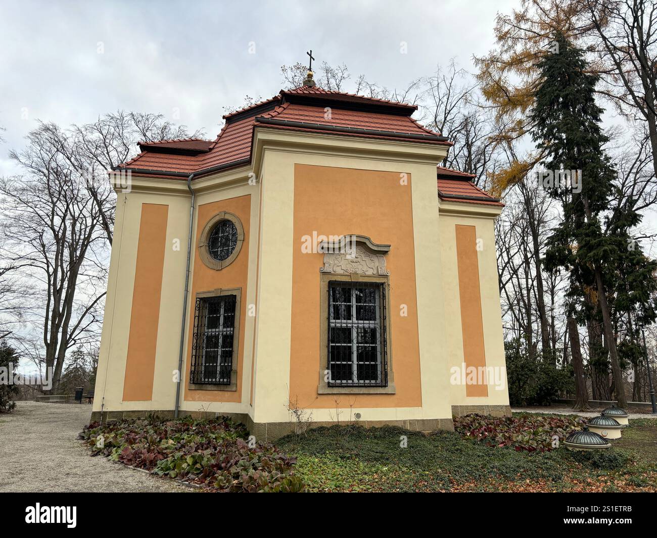 Książ Castle in Poland. Historic Polish medieval building and ground. - Smartphone Captured Stock Image