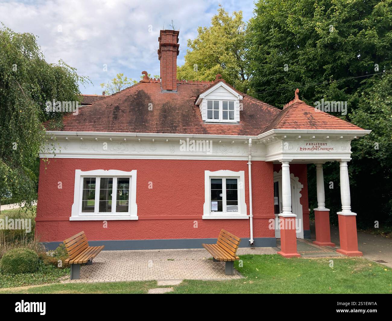 Buildings and streets in Cork, Ireland. Irish iconic landscape with Famous building and architecture - Smartphone Captured Stock Image