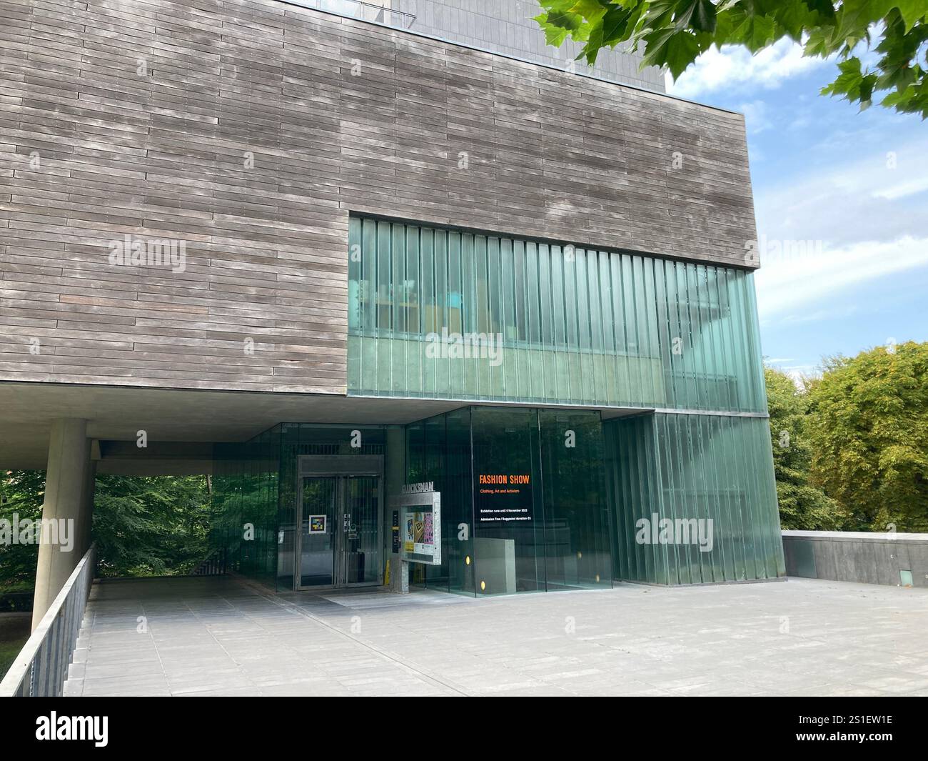 Buildings and streets in Cork, Ireland. Irish iconic landscape with Famous building and architecture - Smartphone Captured Stock Image