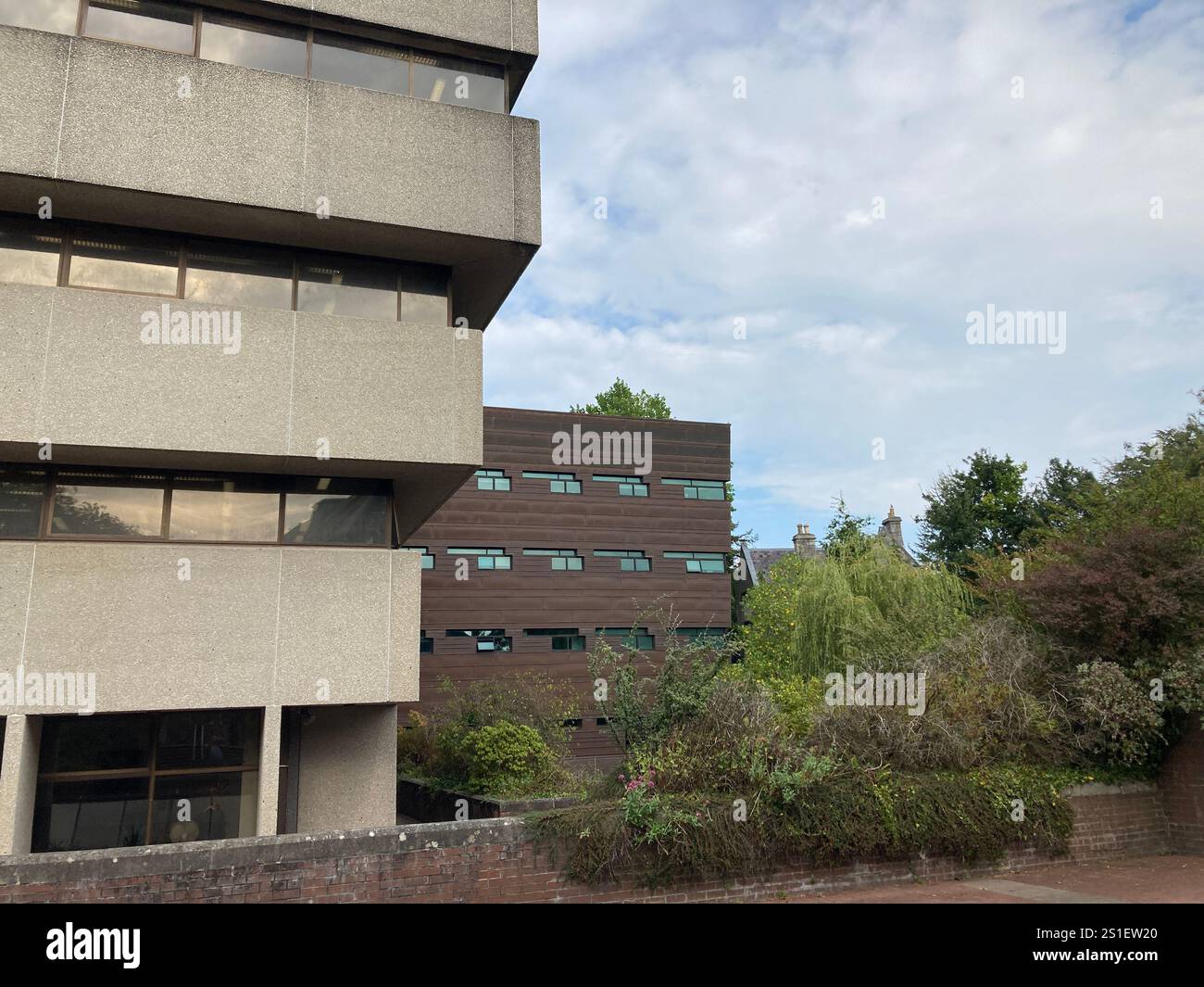 Buildings and streets in Cork, Ireland. Irish iconic landscape with Famous building and architecture - Smartphone Captured Stock Image