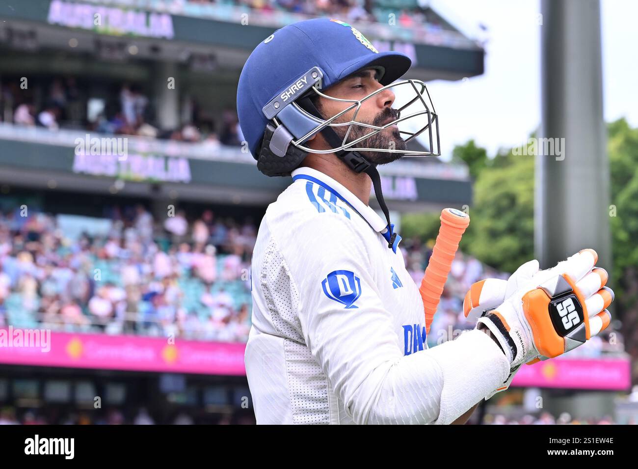 Ravindra Jadeja of India seen during day one of the Fifth Men's Test