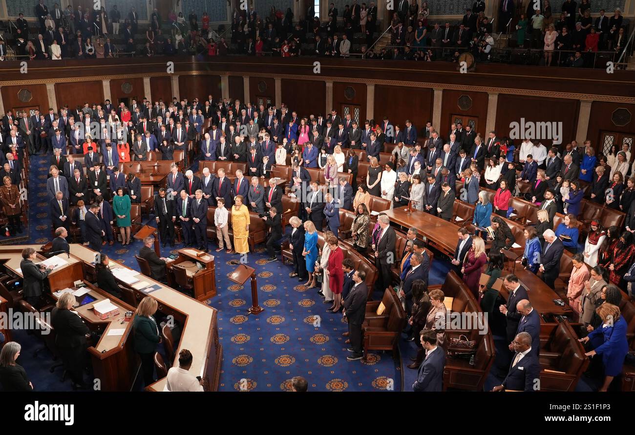 The 119th session of the U.S. House Of Representatives meets to elect a