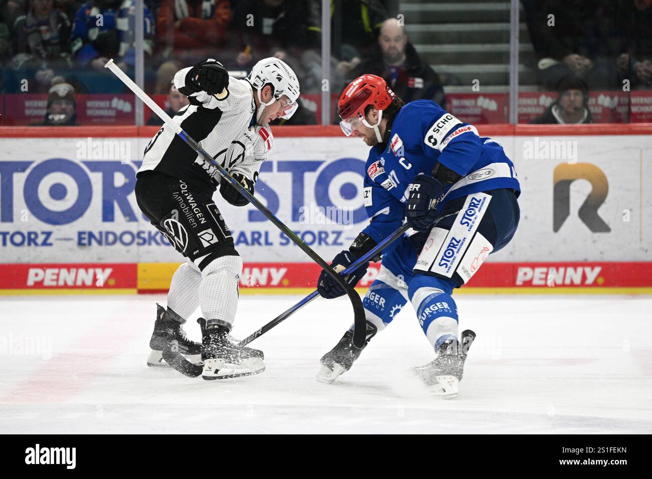 (v.l.n.r.) Matt White (Grizzlys Wolfsburg 97) Thomas Larkin