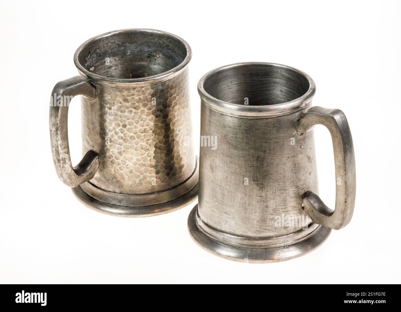 Pewter mugs Cut Out Stock Images Pictures Alamy