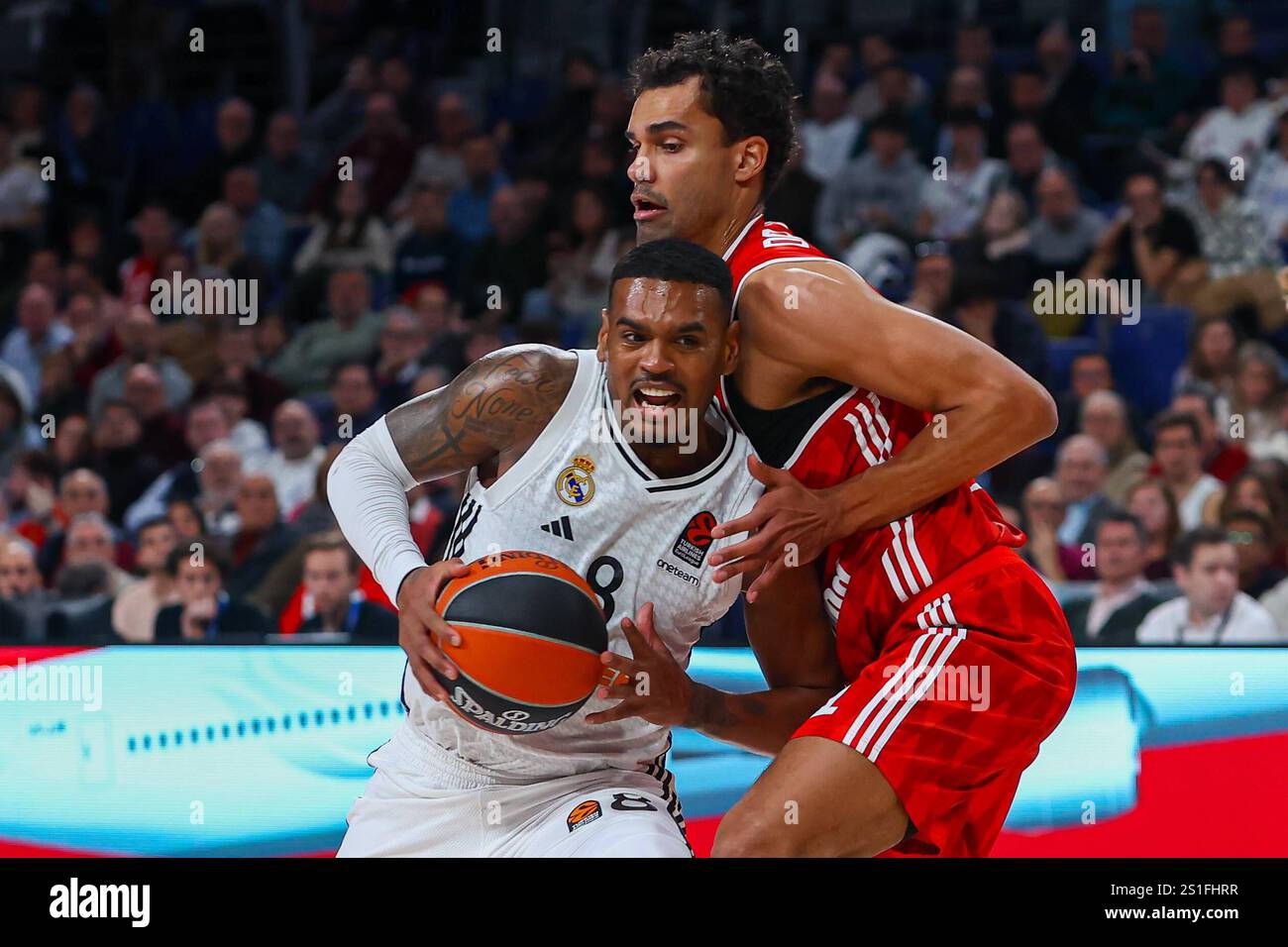 3rd January 2025; Wizink Center; Madrid, Spain; Turkish Airlines