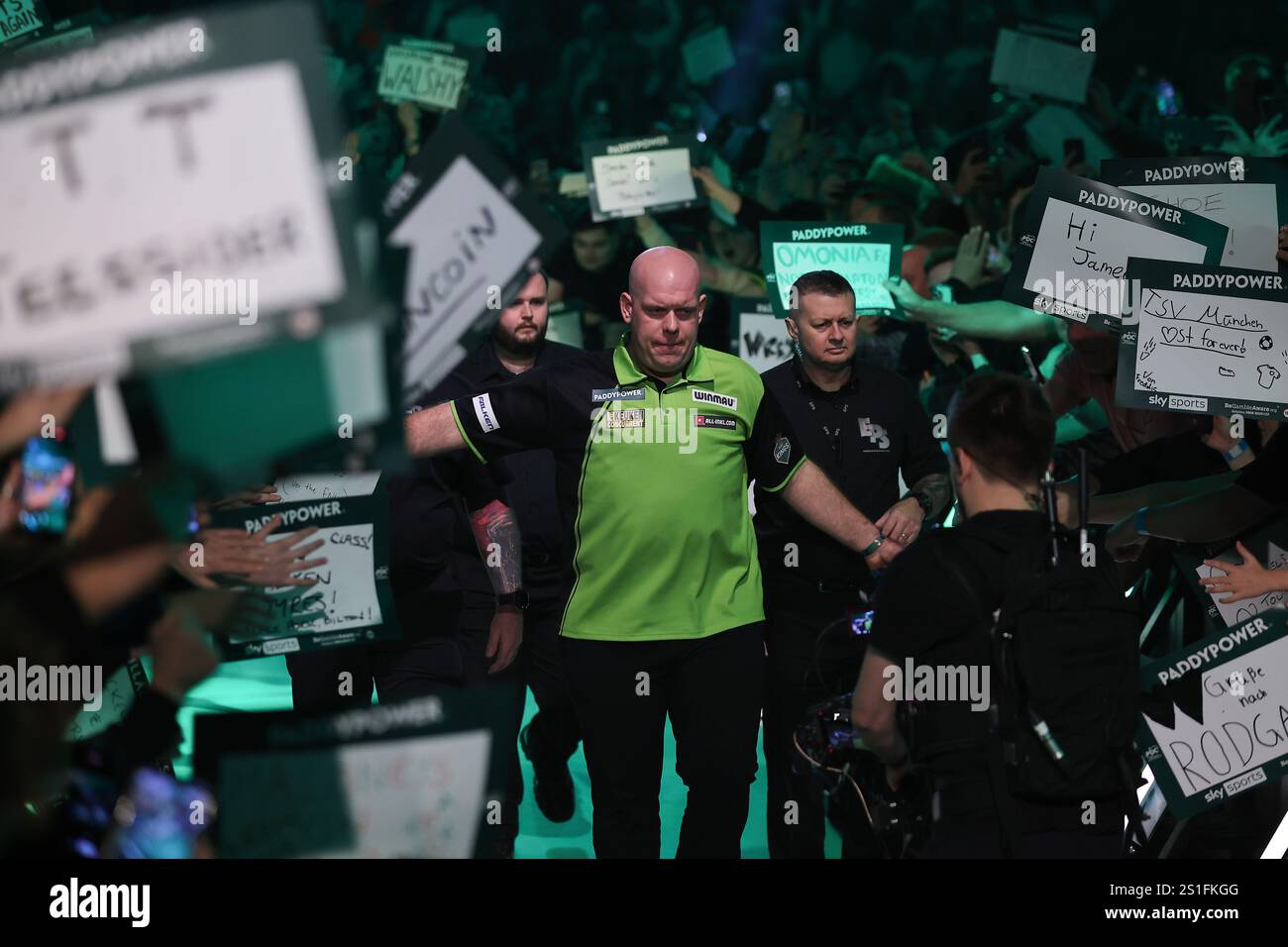 3rd January 2025, Alexandra Palace, London, England; 2025/25 PDC Paddy