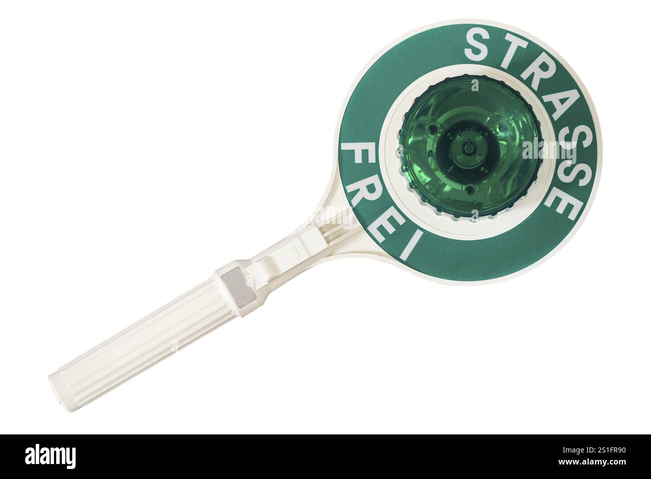 Fire trowel on a white background Stock Photo