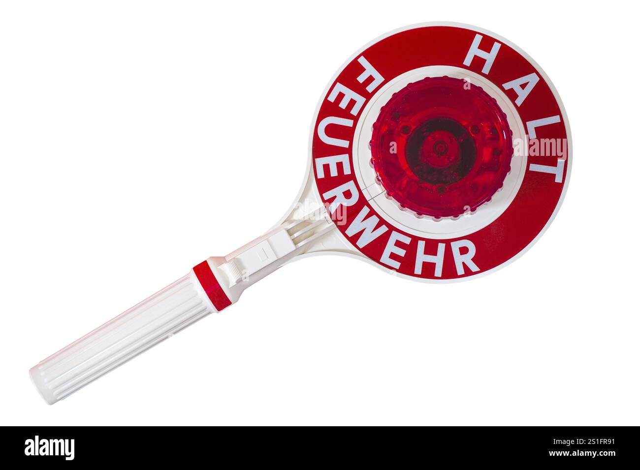 Fire trowel on a white background Stock Photo
