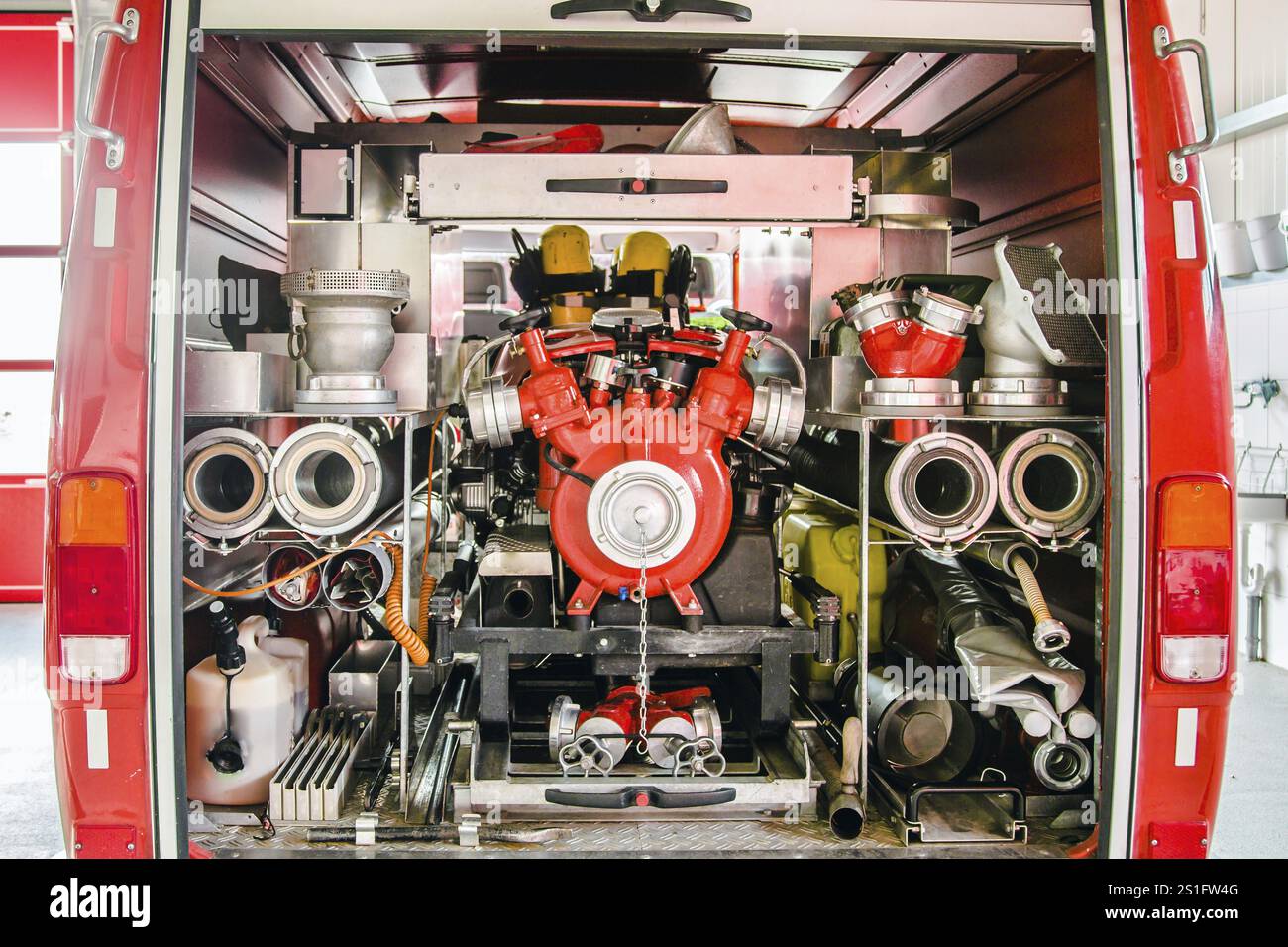 Fire engine equipment hi-res stock photography and images