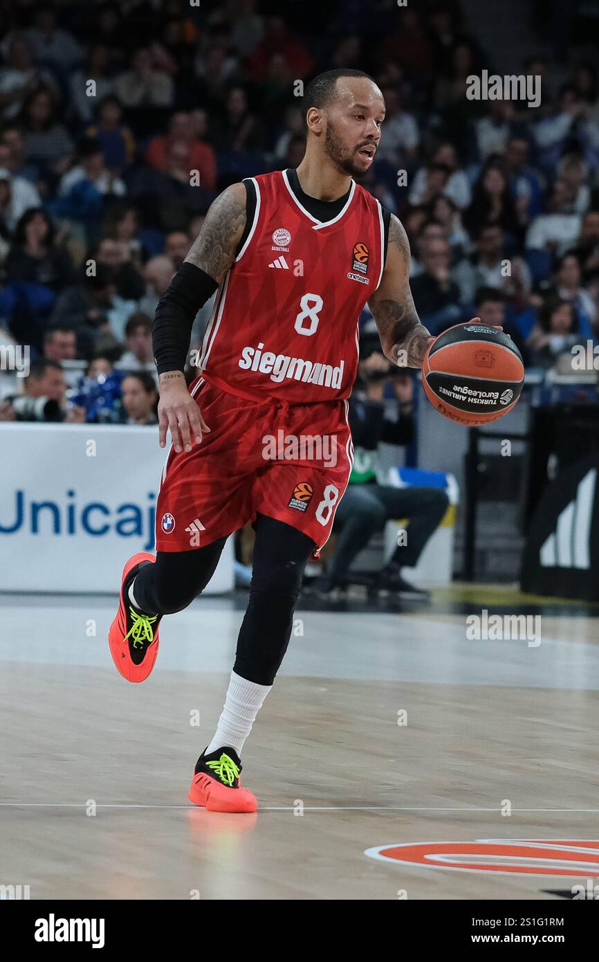 Napier Shabazz FC Bayern Munich during the EuroLeague match between