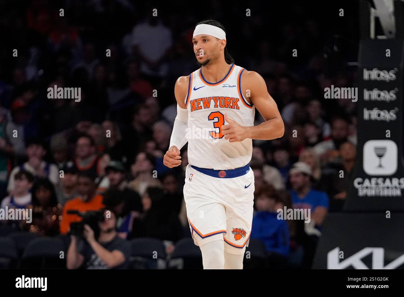 New York Knicks' Josh Hart (3) during the second half of an NBA