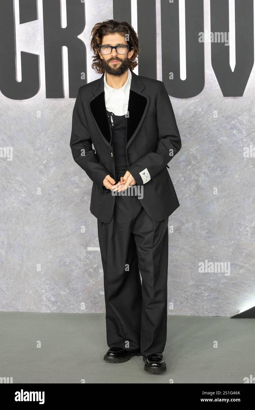 Cast and guests attend the Black Doves premiere Featuring: Ben Whishaw ...