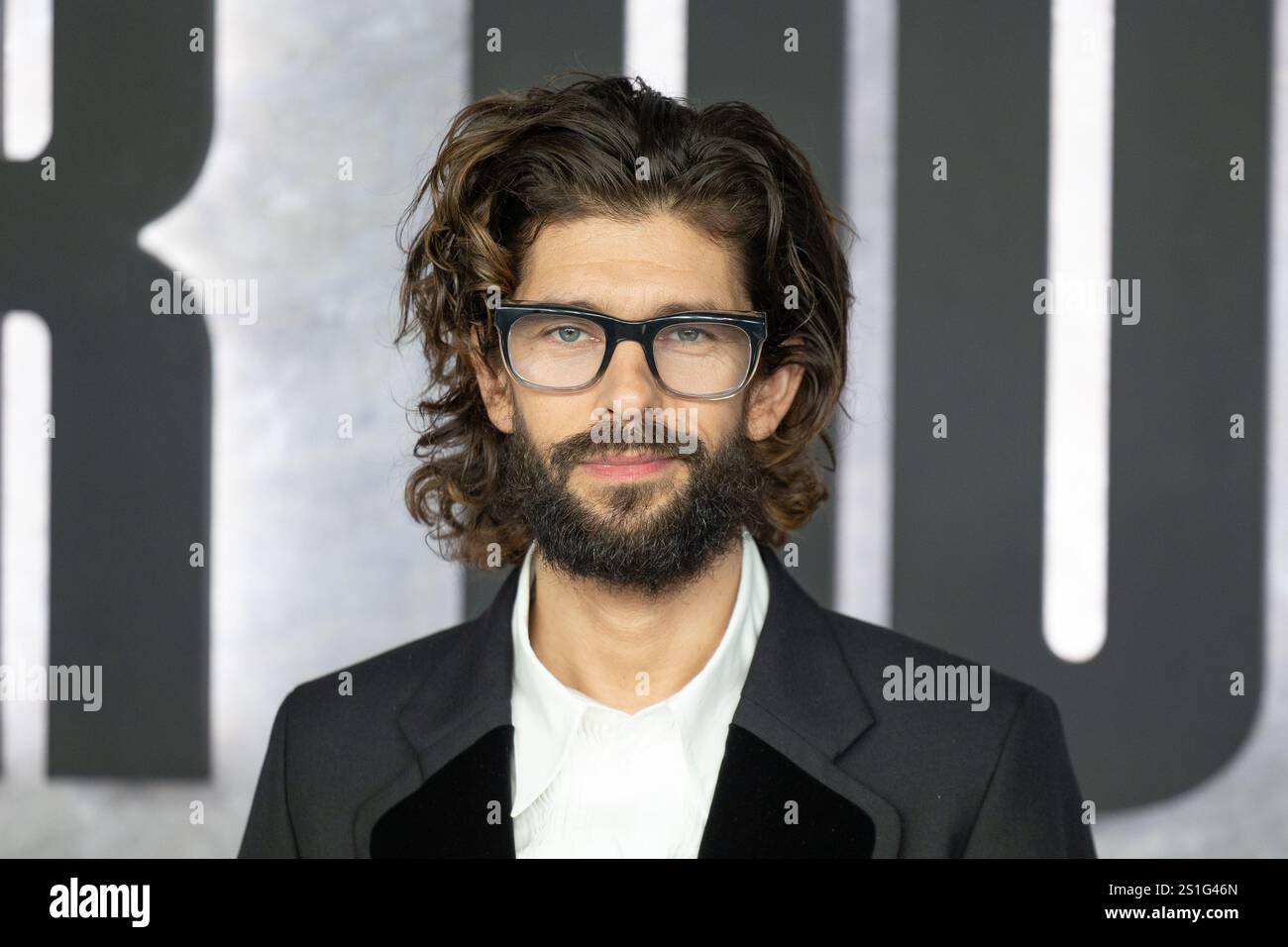 Cast and guests attend the Black Doves premiere Featuring: Ben Whishaw ...