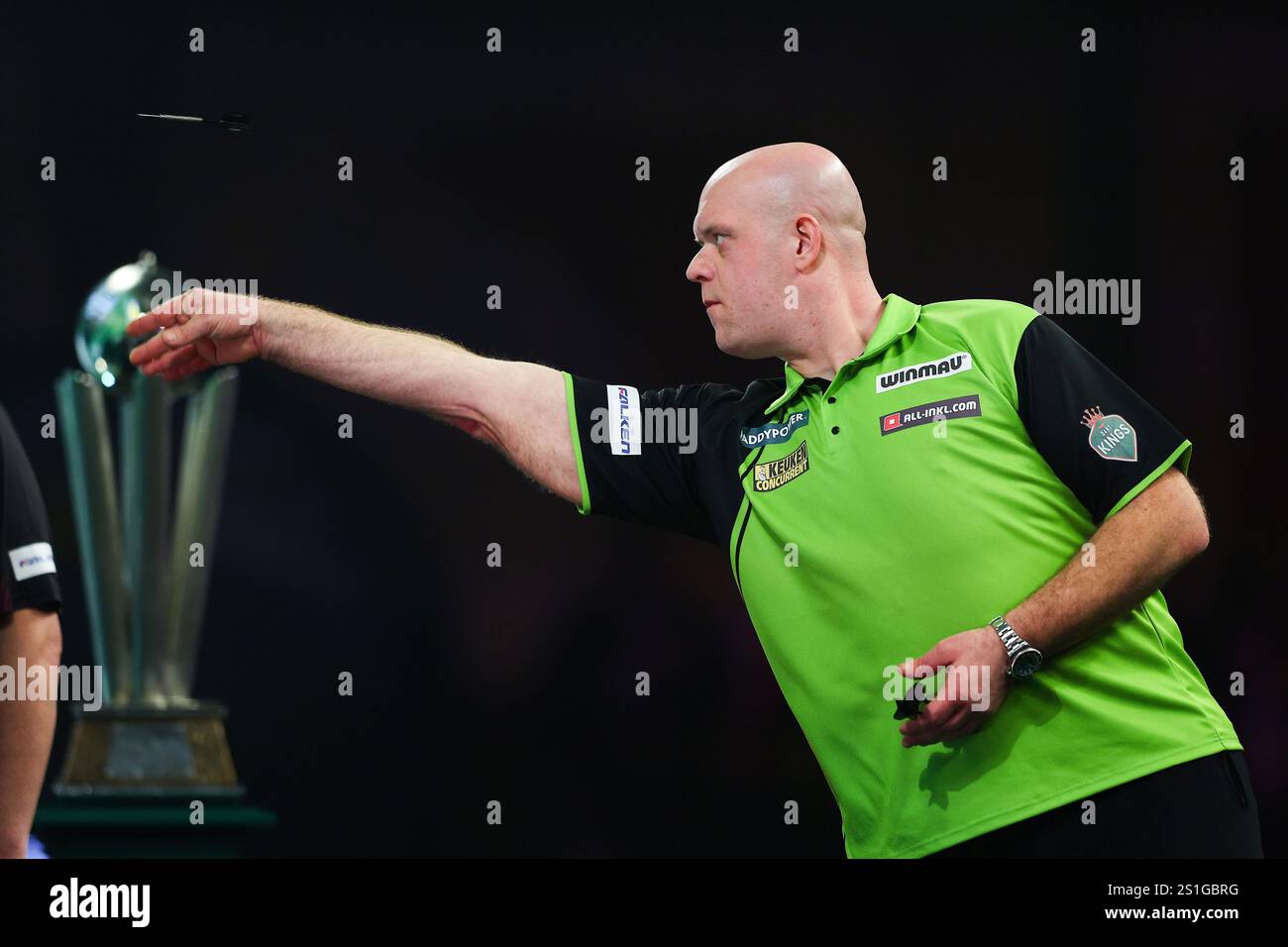 3rd January 2025, Alexandra Palace, London, England; 2024/25 PDC Paddy