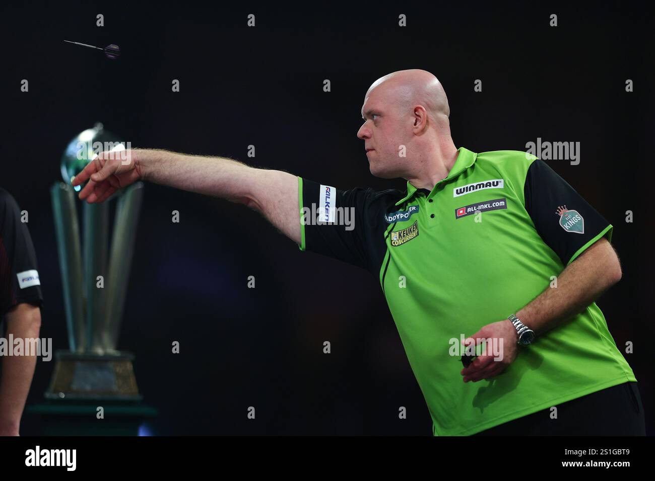 3rd January 2025, Alexandra Palace, London, England; 2024/25 PDC Paddy