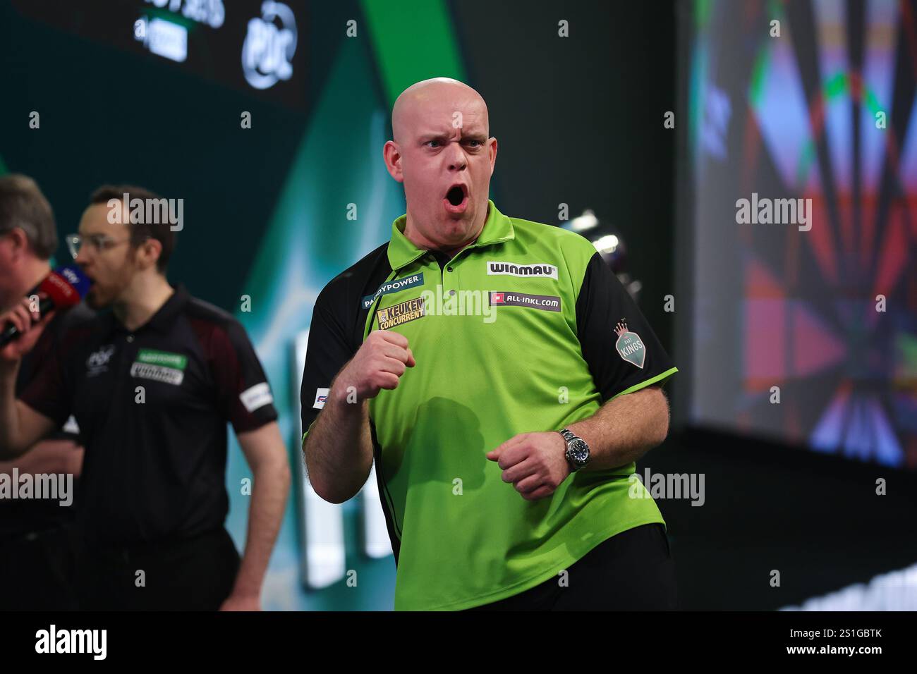 3rd January 2025, Alexandra Palace, London, England; 2024/25 PDC Paddy