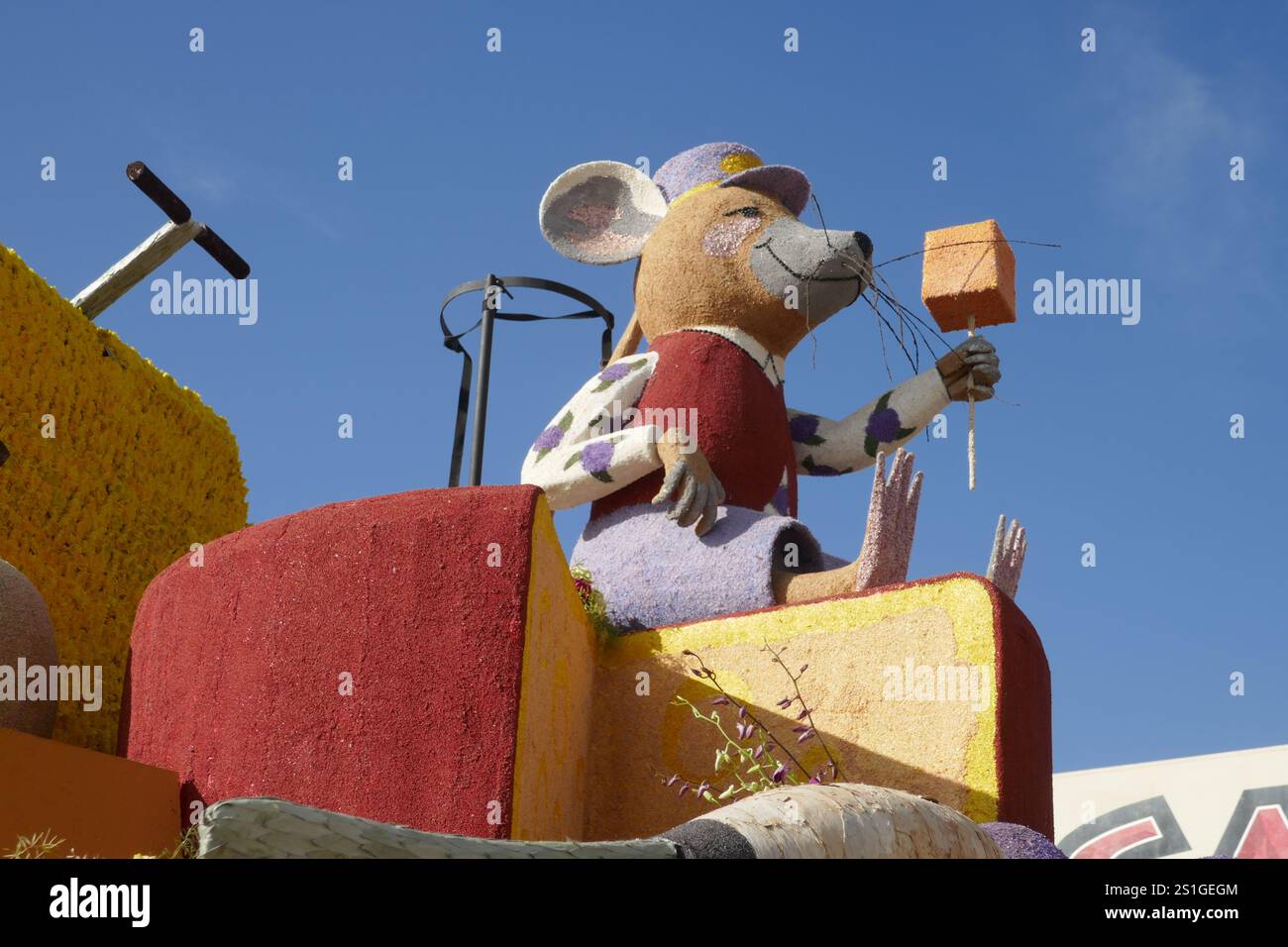 Pasadena, California, USA 3rd January 2025 at 2025 Trader Joes Float at