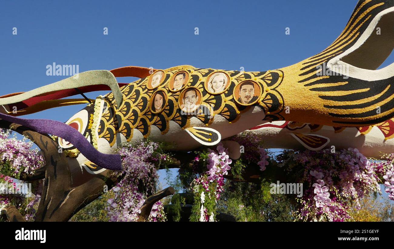 Pasadena, California, USA 3rd January 2025 at 2025 Float at Floatfest