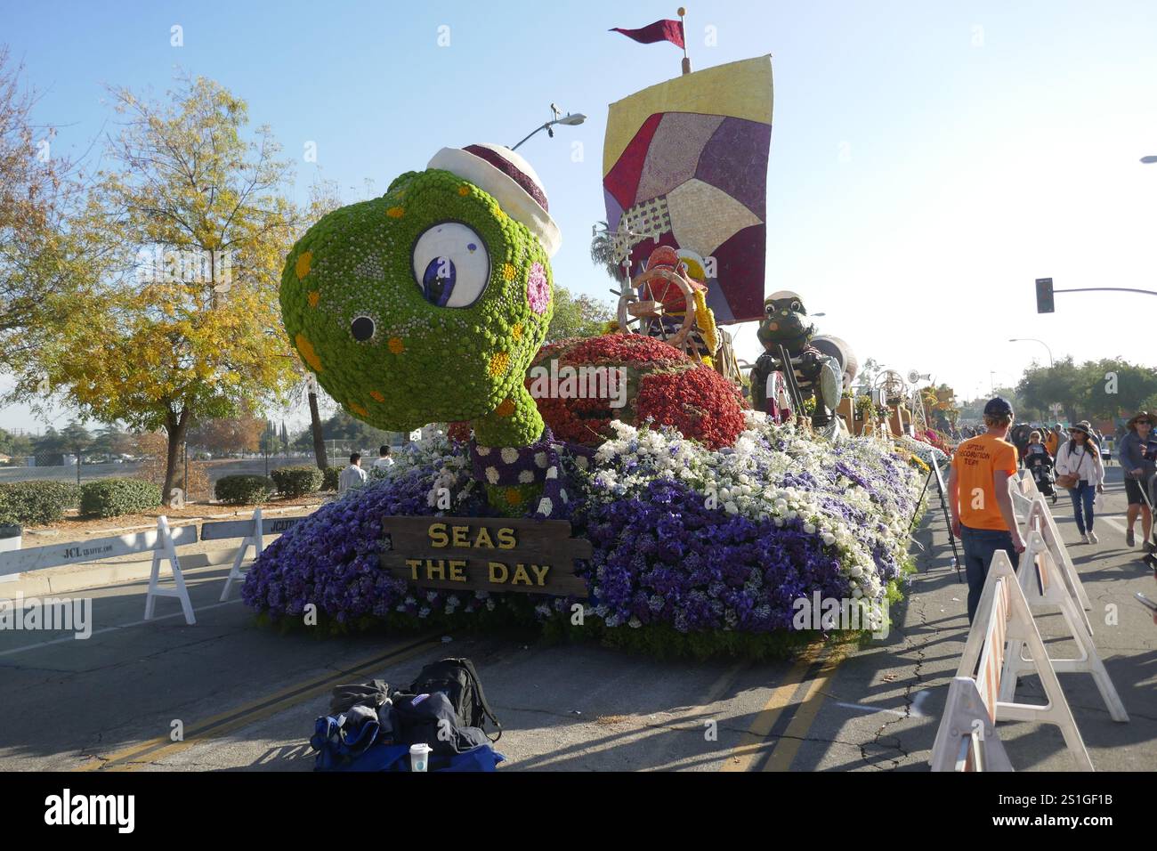 Pasadena, California, USA 3rd January 2025 at 2025 Turtle on Float at