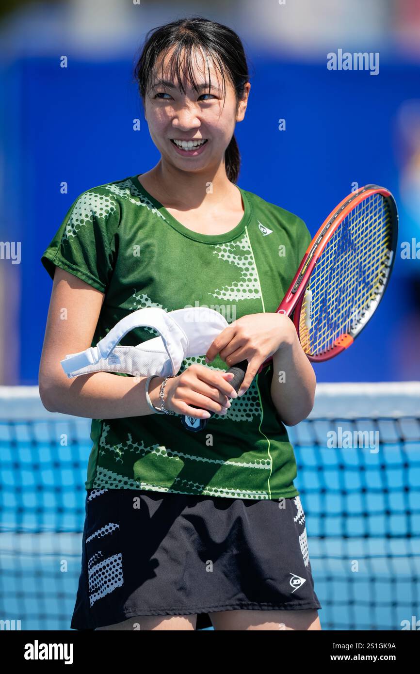 Canberra, Australia; 4th Jan 2025 Aoi Ito of Japan is pictured
