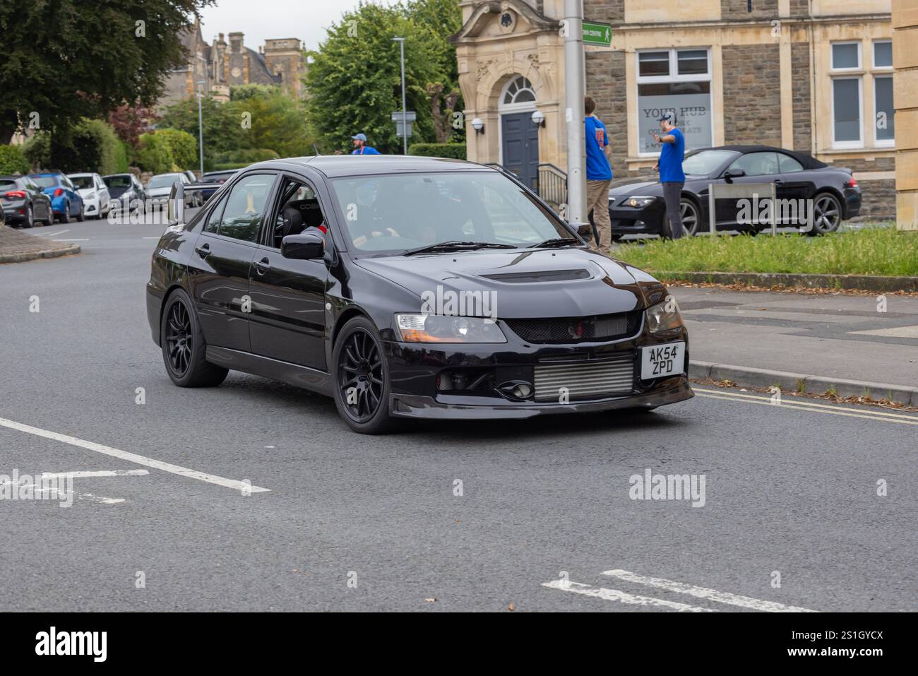 Mitsubishi Evo Stock Photo