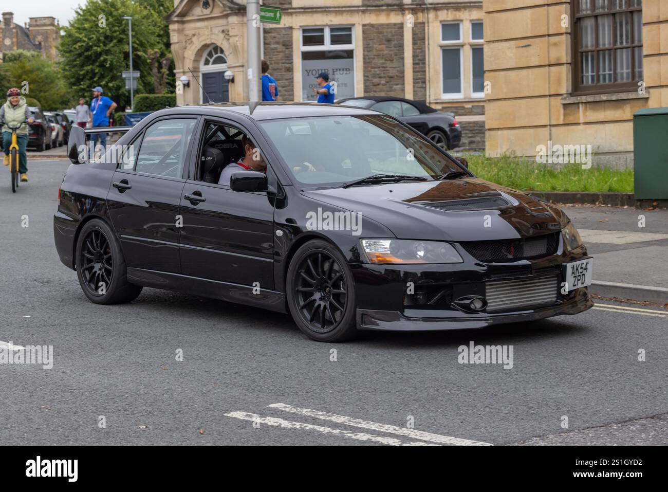 Mitsubishi Evo Stock Photo