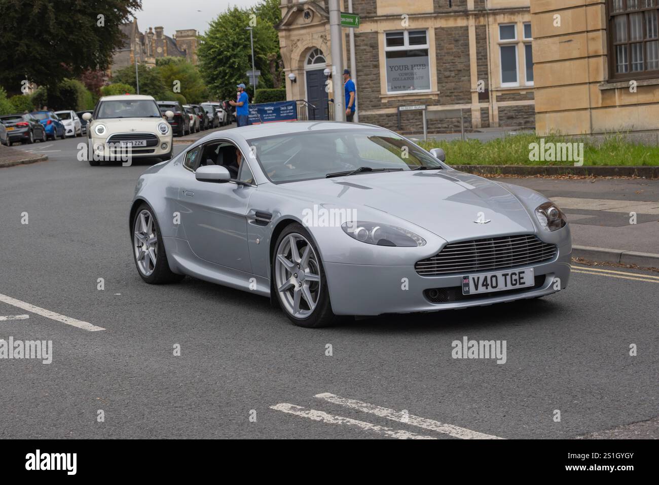 Aston Martin V-12 Vanquish Stock Photo