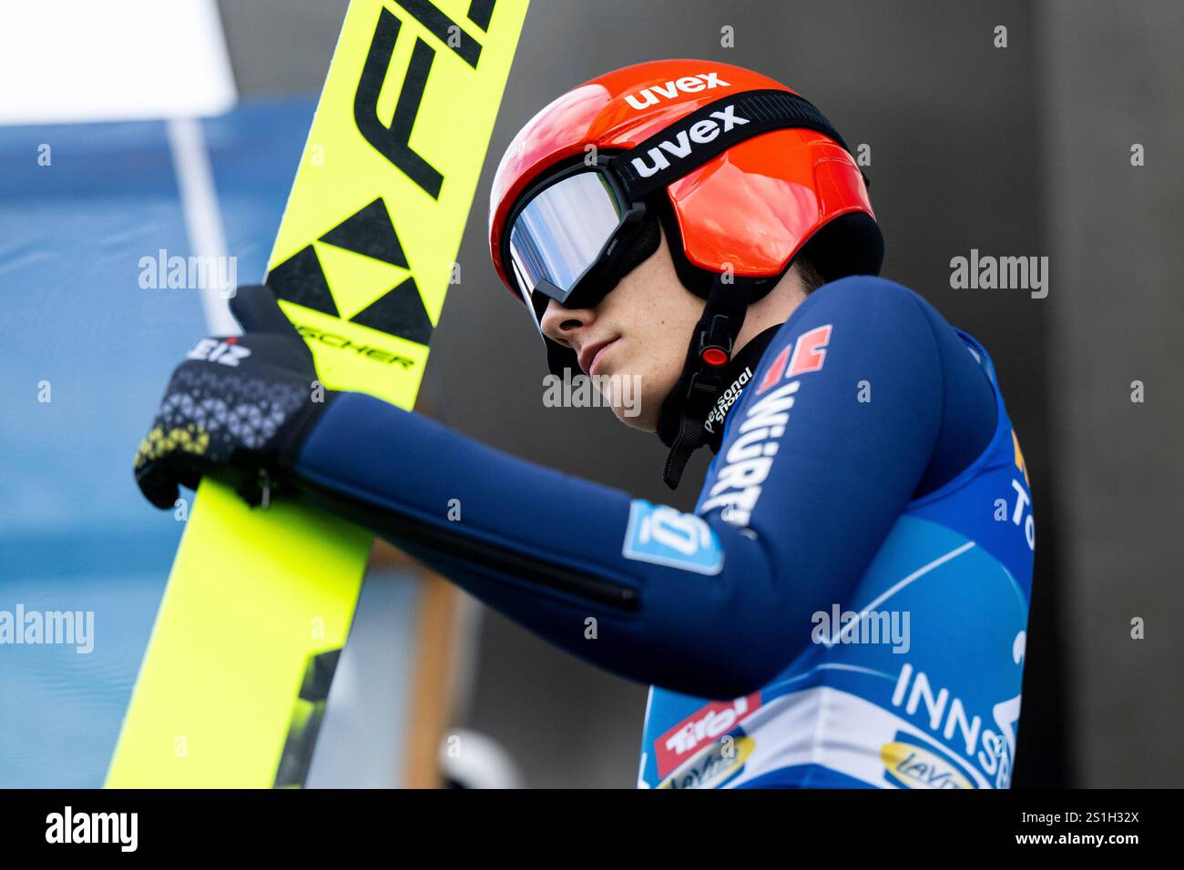 TITTEL Adrian (Deutschland) vor dem Sprung auf dem Schanzenturm, AUT, FIS Viessmann Skisprung