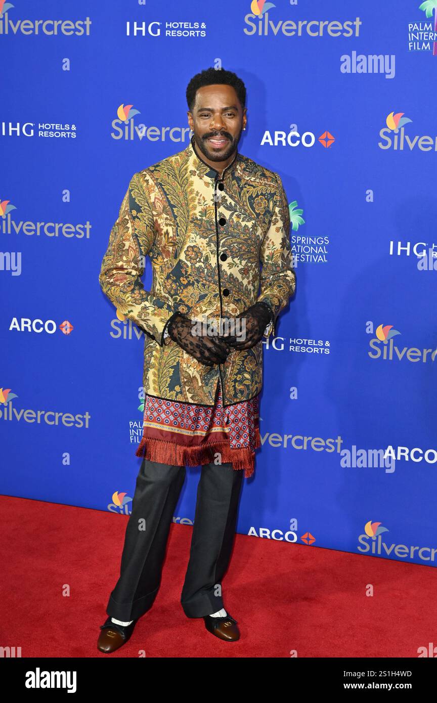 PALM SPRINGS, CA. January 03, 2025 Colman Domingo arriving at the 2025