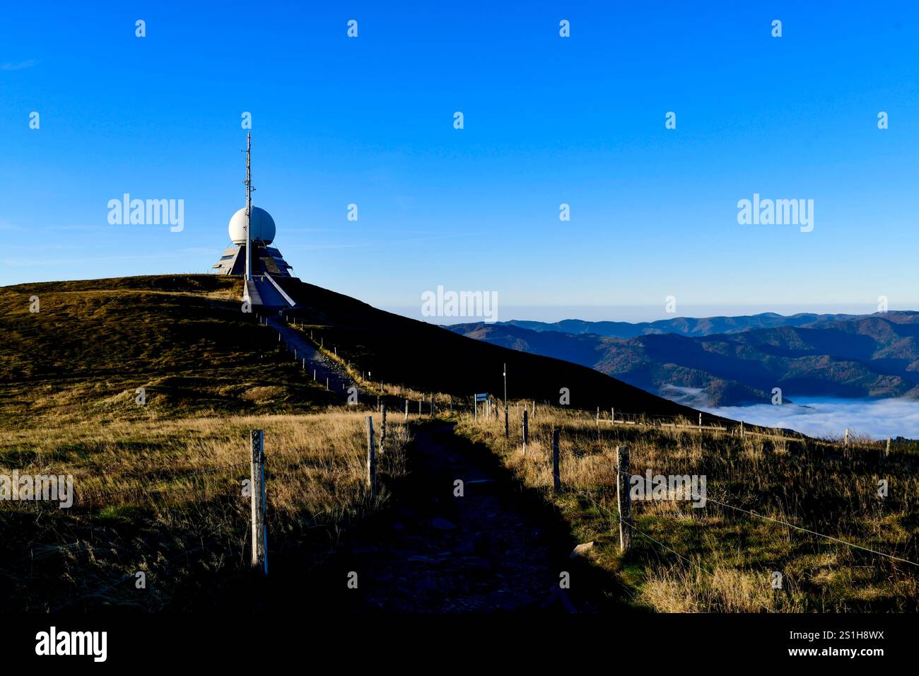 Grand Ballon Das Gipfelplateau vom Grand Ballon fotografiert am 2.11. ...