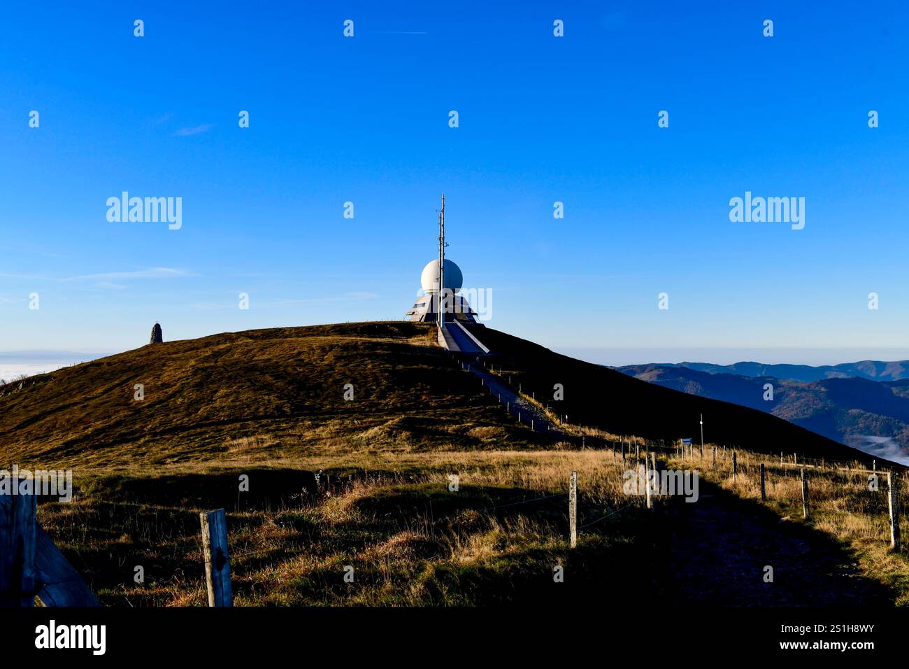 Grand Ballon Das Gipfelplateau vom Grand Ballon fotografiert am 2.11. ...