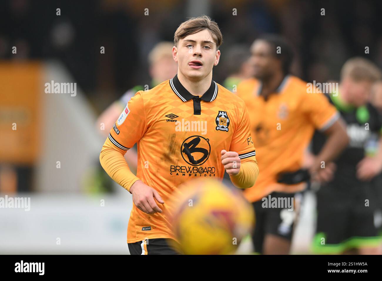 Josh Stokes (22 Cambridge United) during the Sky Bet League 1 match ...