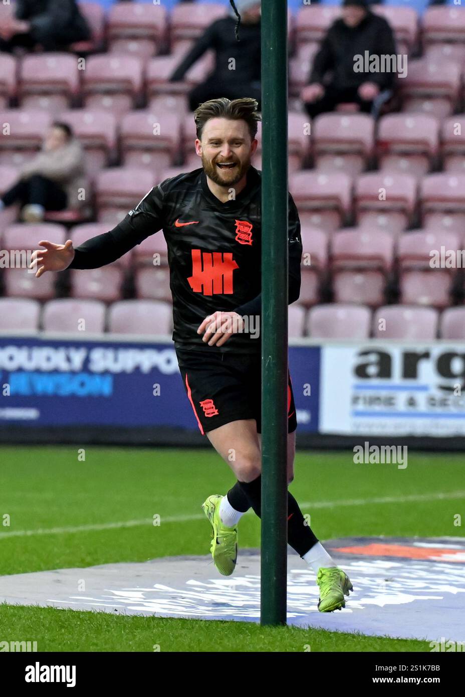 Birmingham City's Alfie May celebrates his sides first goal during the
