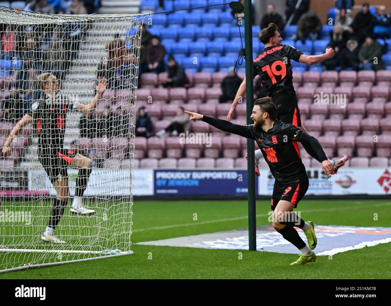 Birmingham City's Alfie May celebrates after scoring his sides first