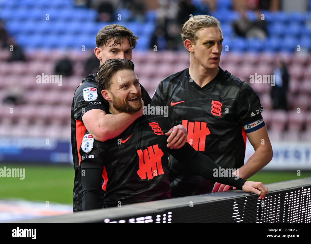 Birmingham City's Alfie May celebrates his sides first goal during the