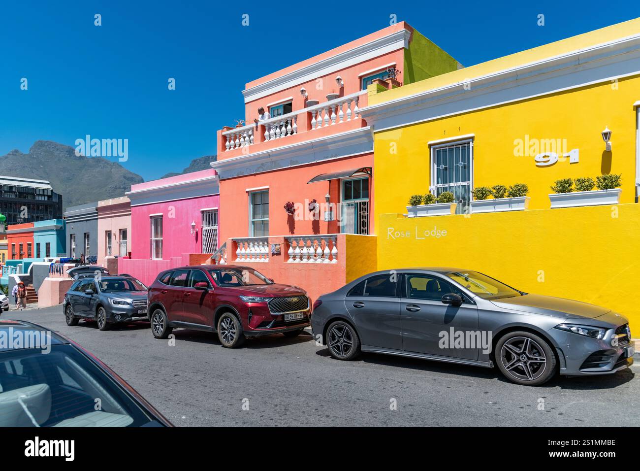 Shell Bo Kaap the Bo Kaap district of Cape Town Stock Photo - Alamy