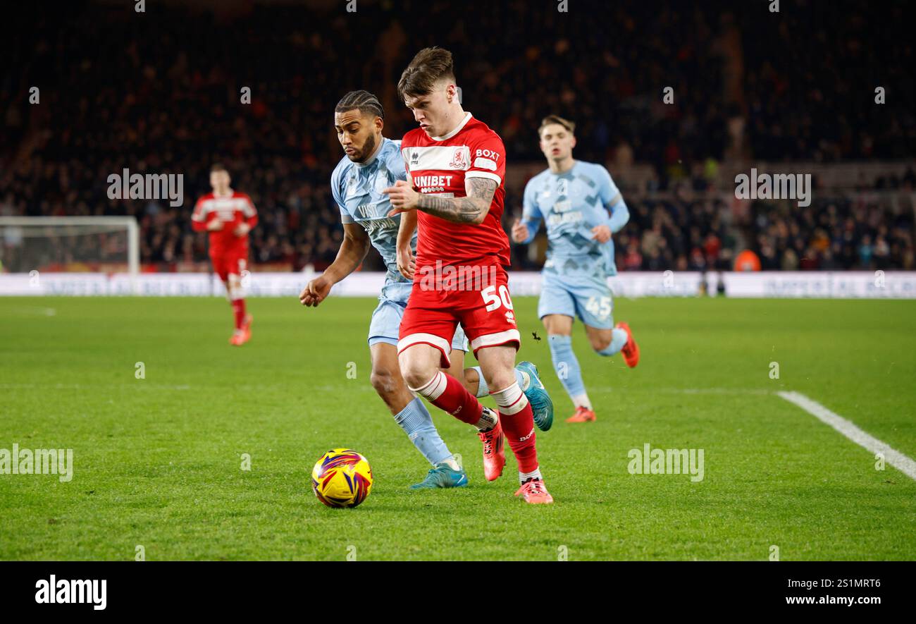 4th January 2025; Riverside Stadium, Middlesbrough, England; EFL