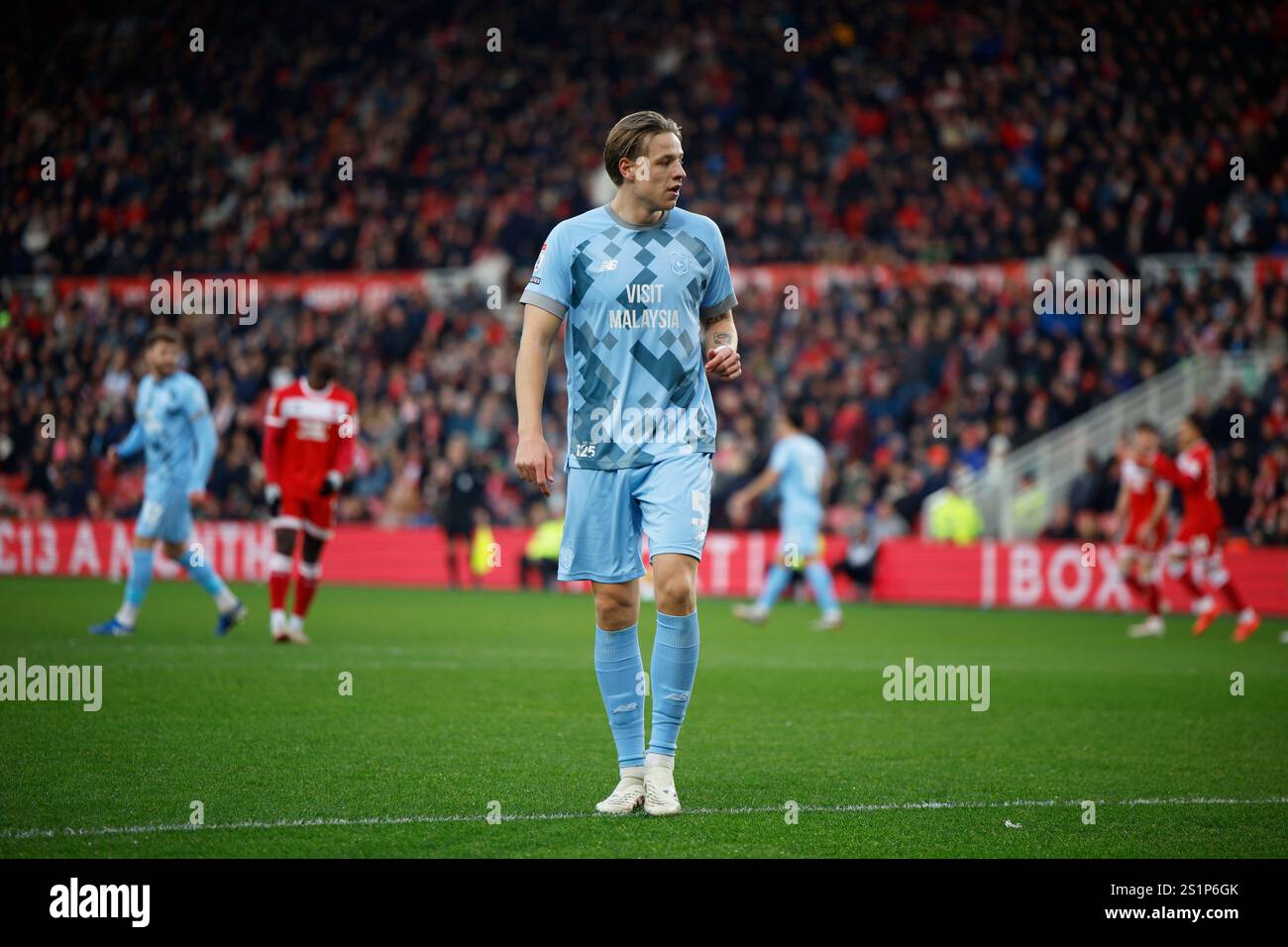 4th January 2025; Riverside Stadium, Middlesbrough, England; EFL