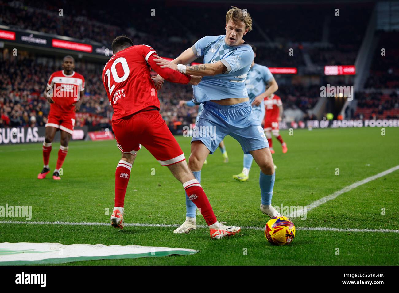 4th January 2025; Riverside Stadium, Middlesbrough, England; EFL
