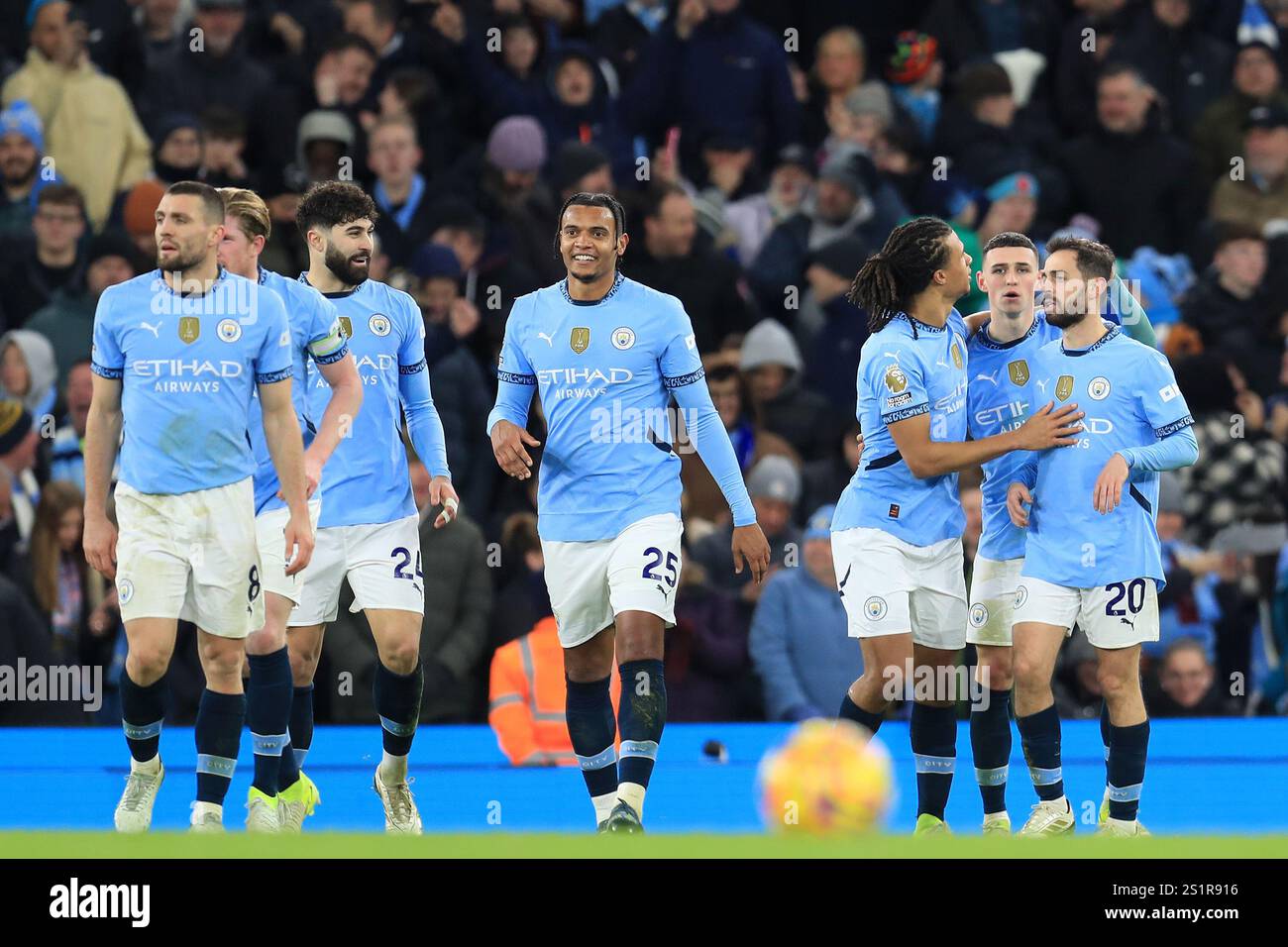 4th January 2025; Etihad Stadium, Manchester, England; Premier League