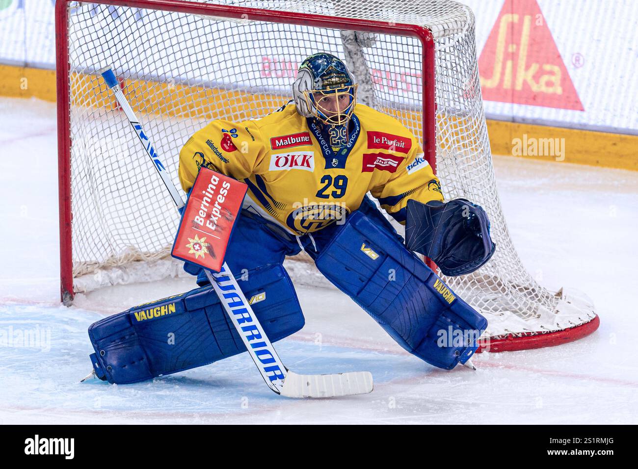 Goalkeeper Sandro Aeschlimann 29 (HC Davos) 04.01.2025 National