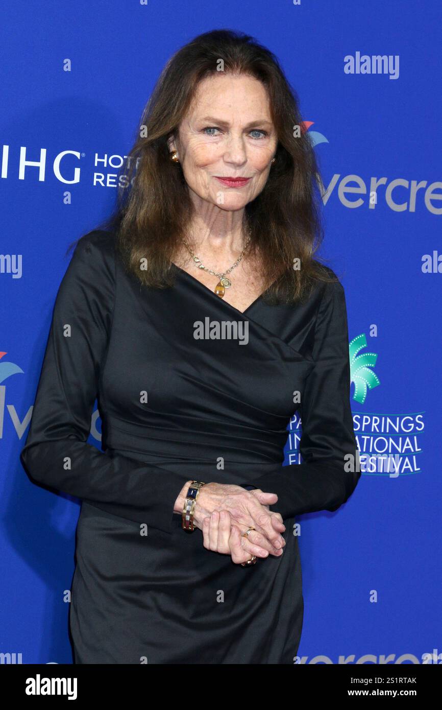 Palm Springs, USA. 3, January, 2025. Pictured left to right, Jacqueline