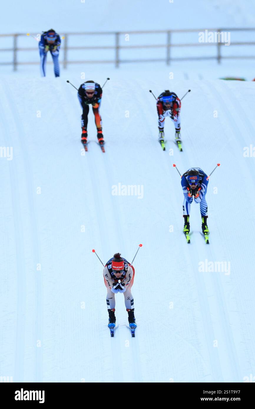 3rd January 2025; Val Di Fiemme, Lago di Tesero, Italy; 2025 FIS Cross