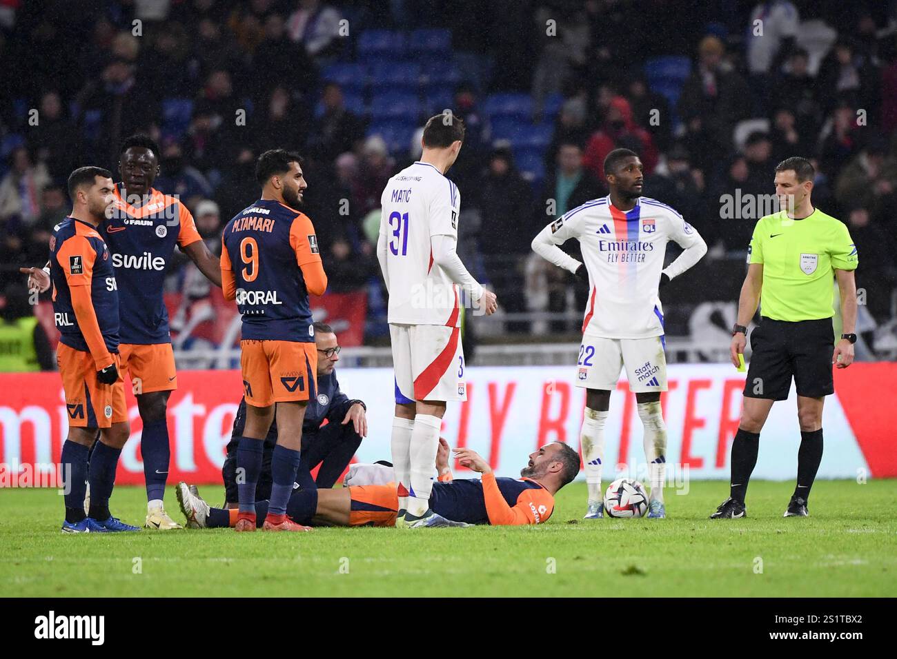 52 Nikola MAKSIMOVIC (mhsc) during the Ligue 1 McDonald's match between ...