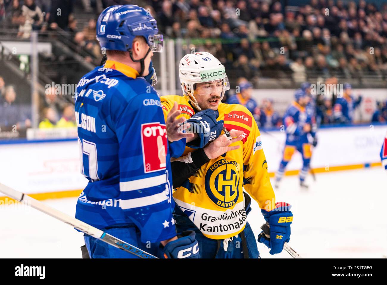 04/01/2025, Zug, BOSSARD Arena, NL EV Zug HC Davos, 93 Yannick
