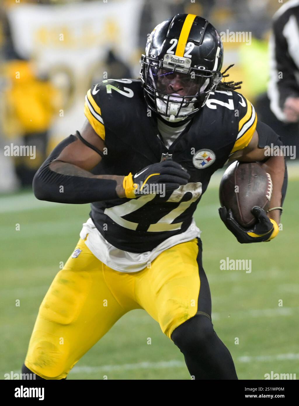 Pittsburgh United States 04th Jan 2025 Pittsburgh Steelers Running Pittsburgh United States 04th Jan 2025 Pittsburgh Steelers Running