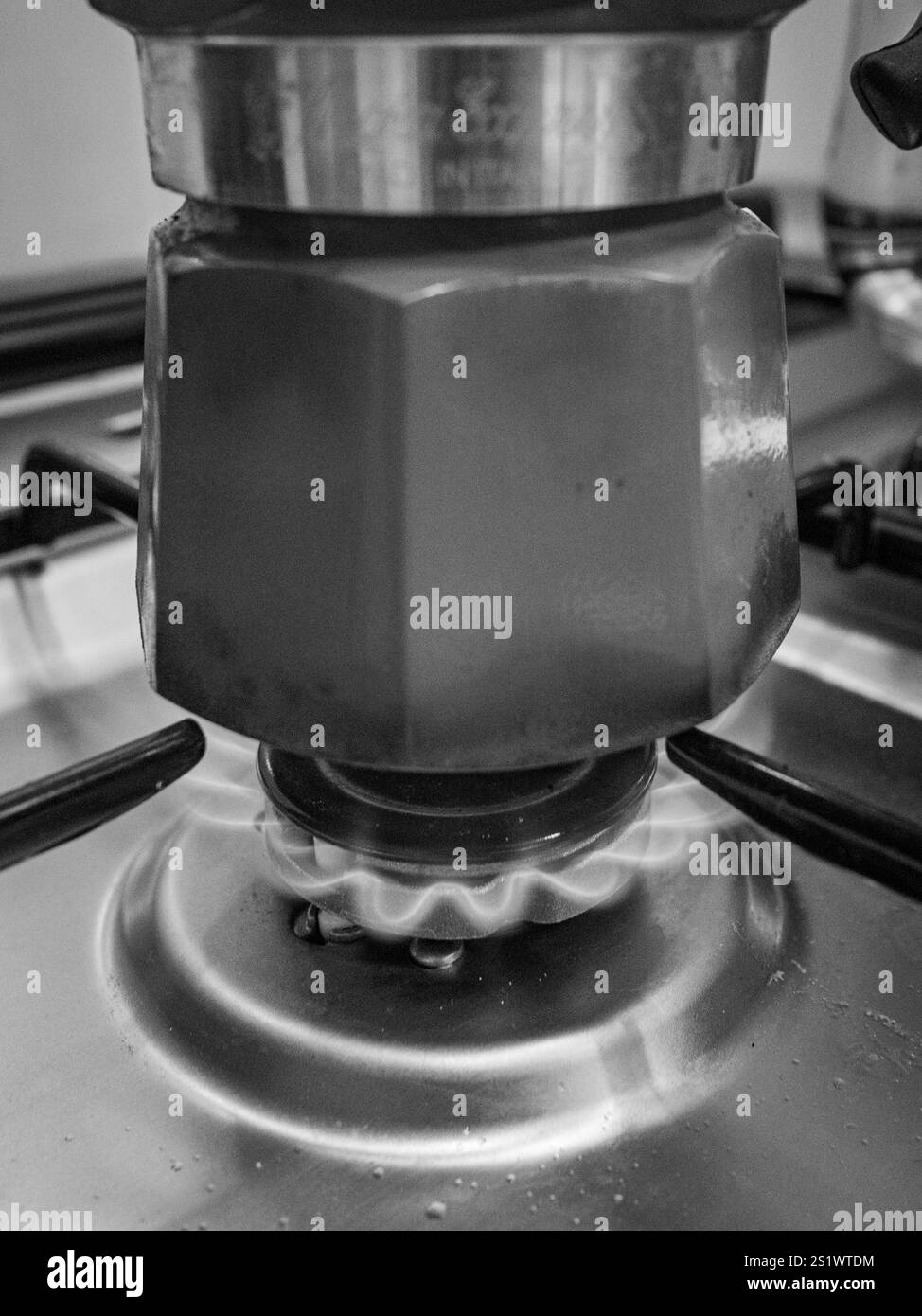 Moka, Caffee, HUngarian forint Stock Photo